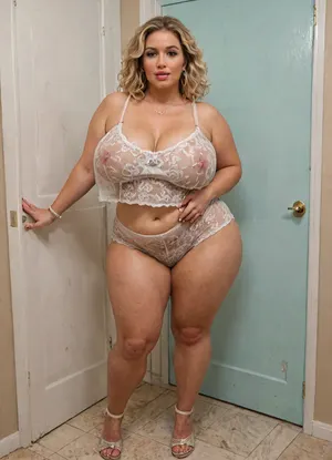 The most beautiful, hot BBW Latin MOM\, bimbo with huge tits, trying on transparent underwear in the fitting booth, mlfpchs, bimbo, <lora:LCMTurboMix_Euler_A_fix:.8>, <lora:Diaper_lover_bbw-000013:.8>, QuarterCup, <lora:236276_training_data:.8>