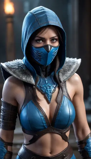 Female sub-zero from mortal kombat