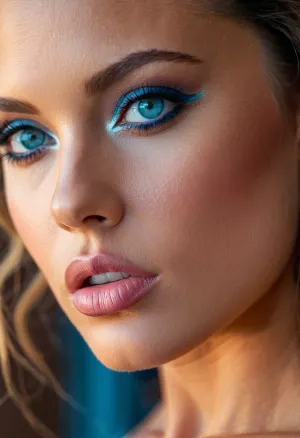 A woman's face was adorned with a sultry smile as she gazed at the computer screen. Her fingers danced across the keyboard, typing away at her latest masterpiece. As she finished up, she leaned back in her chair and stretched her