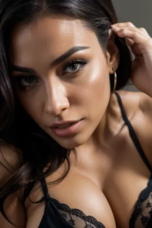 The Latina fitness model with the highest quality is a 23-year-old Colombian woman who has earned the title of highest quality. Her moaning and pleasure face make her look straight into the camera, while her detailed irises and tan skin