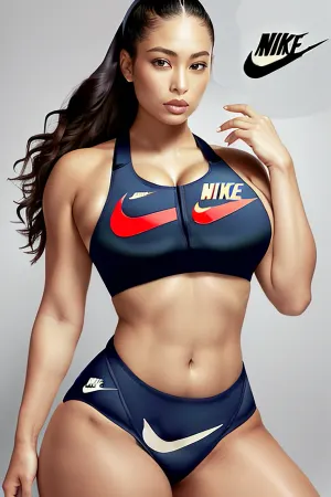 La silhouette parfaite d'une femme, la qualité photoréaliste 8k, et l'annonce Nike pro Leggings en font le sujet parfait pour un soutien-gorge sport Nike pro. Sa taille mince, ses cuisses musculaires et son cul rond sont l'envie de toutes les femmes. Elle