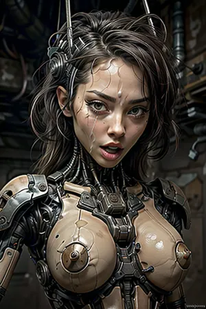 The woman in the picture was a seductive beauty with a mischievous smile and perfect teeth. She had just finished sucking 37 cocks and her mouth was covered in cum