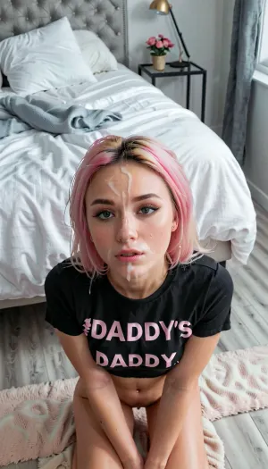 一个21岁的长着大眼睛和瘦脸的女人在主人面前跪在地上,哭了几个小时. 他一直在用手机拍她的照片 确保她痛苦的每一个细节