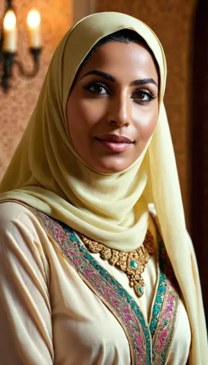 The man was transformed into a muslim woman, and he was overjoyed. He had always wanted to be a muslim woman, and now he could finally live his dream. He started wearing the hijab and practicing the five daily prayers