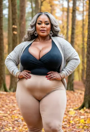 A 50-year-old African women sat in front of the mirror, admiring her own reflection. She was a proud and confident woman who knew how to take care of herself. Her skin was smooth and flawless, with high heels on them