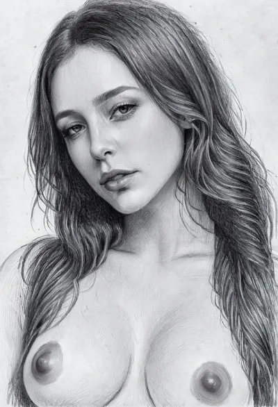 The AI generated a picture of a woman with her nipples exposed