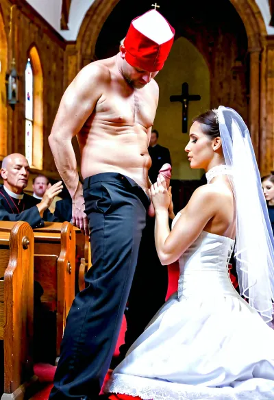 O melhor corpo cheio de qualidade, obra-prima, bokeh, sexo heterossexual, estilo doggy e fundo de casamento igreja são todos perfeitos para uma cara cheia, obra-prima