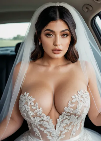 Koh KylieJenner'ın düğünü, sergideki kıvrık gövdesi ve büyük boobs ile sıcak bir ilişkiydi. İki adam ortağı onu desteklemek için oradaydı, ancak dev boobslarıyla ne yapacağını bilmiyordular
