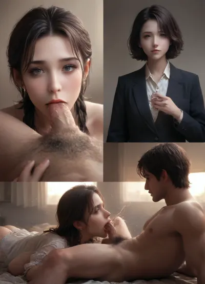 Harem, boy laying on the floor, boy with big cock has one girl face sitting on his face while another girl deepthroats his big cock, side view, boy eating hairy pussy, girl sitting on boy, girl deepthroats boy, girl squirting on boy's face, pubic hair, oral sex, cunnilingus, in the royal chambers, very hairy pussy, extreme pubic hair, very hairy pussy squirting on boy., AngelicStyle, best lighting, 35mm camera, 8K, professional photoshoot quality, mulitple, views, <lora:SDXLAngelicStyle:1.2>, <lora:EnvyZoomSliderXL01:-1>, <lora:MultipleViewsXL:2>