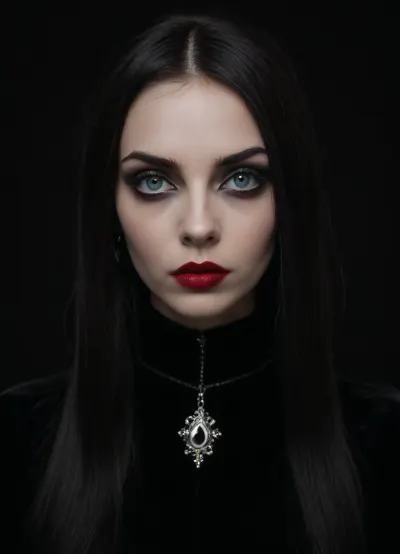 In the heart of ziprealism: the predator in gothic makeup unveiled