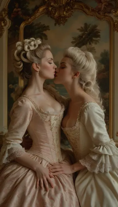 Resilient revelry: a rococo opera star's unyielding dance with defiance