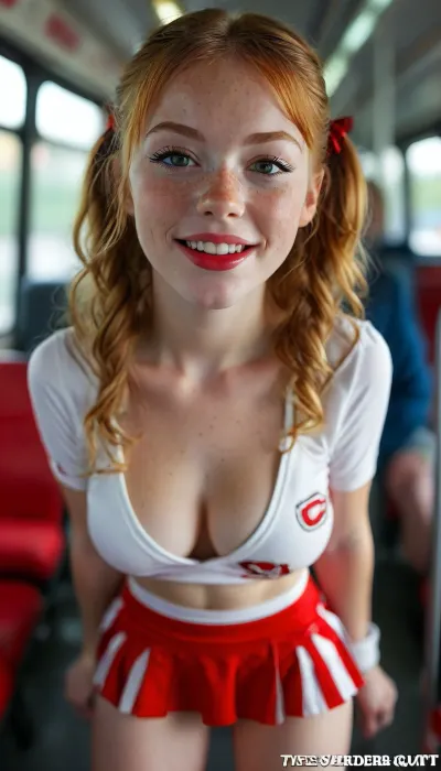 three 18-year-old cheerleaders together on a bus, ((kissing each other)), British, gorgeous, detailed, 8k, beautiful, young, 18, ((skinny legs)), anorexic, noses, (under five feet tall), moaning, students in the background, (3 girls), huge eyes, eyes closed, screaming, (red lipstick), (false eyelashes), (long eyelashes), long hair, blond hair, pigtails, red ties in hair, red cheerleader outfits, (red cheerleader skirts), (red cheerleader tops), (huge tits), (DDDDDDD tits), (enormous breasts), (perfect ass), (skinny ass), (skinny), (skinny legs), (lifting skirt to reveal panties), seductive, (detailed clothing), (detailed background), ((upskirt)), (two girls), red cheerleader outfit, (red cheerleader skirt), (red cheerleader top), (((huge tits))), lora, AdAmericana, 1.2> sluts, (cum all over her face), three girls watching, breasts are bigger than her head, DDD tits, red cheerleader skirt, showing pussy lips are fat, shaved pussy, thin, skinny, athletic, gymnast body, (blonde hair:1.2), (((skinny))), pony tails, ribbons in hair, ((mouths open)), ((laughing)), ((high detailed skin)), high quality, detailed skin texture, (highly detailed hair), sharp body, highly detailed body, (realistic), sharp focus, insanely detailed, highest quality, shirtlift, miniskirt, (bus:1.2), (sat on bus:1.3), (anal), (cock in ass), (sat apart:1.3), (spread legs:1.3), ((swallowing cum)), (((cheerleader uniform))), ((full body)), (((male pov))), ((perfect toned athletic legs)), ((perfect pussy)), ((shaved pussy)), ((cum on face)), ((semen on face)), laughing, happy, ((sperm on face)), slim, waist, (perfect fingers:1.2), large eyes, amused, perfect pussy, photographed by a Nikon Z7 II Camera, Life like quality, 8k quality, high resolution, ((freckles)), (((Ginger))), showing pussy, upskirt pussy, (((breast))), (((tits))), ((showing nipples)), ((Irish girl)), ((e woman)), slim. skinny, Seductive, slutty, ((Playing with pussy)), best quality, ultra-detailed, masterpiece, finely detail, highres, 8k wallpaper, visible breast nipples, ((Slutty makeup)), highly detailed face, highly detailed clothes, extreme face detail, cum, string, ejaculation, face, taking, cumshot, her, missionary, anal, creampie, from, above, front, close, up, spreading, legs, extreme, <lora:MJ52:.8>
