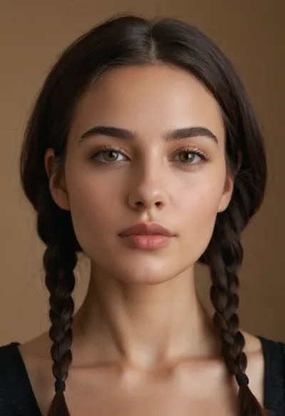 Ätherische Eleganz: ein Porträt eines 18-jährigen kinky Mädchens zarte Perfektion