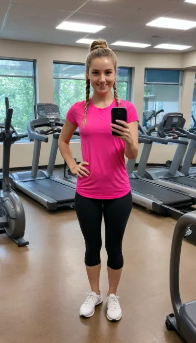 Snap at the gym