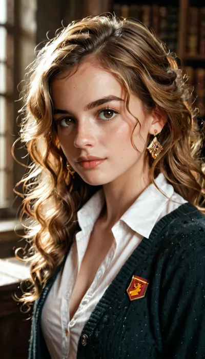 The forgotten spell: hermione granger's late-night enchantments at hogwarts