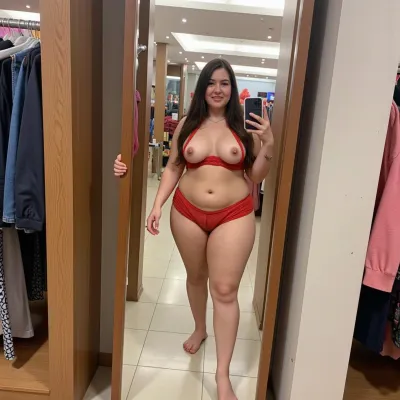 Chubby Woman wering a red lingerie in the mall, walking looking mirror


Framed as an Instagram post screenshot in dark mode, Instagram UI visible, (accurate alignment and font), Username “Flavia Lays” with circular profile picture and “Suivi, (e), ” tag, Post UI, heart icon “84” likes, comment icon “4” comments, share icon, Caption, Fernanda Copola 🍀💚✅, (Comments:1), • Rafinha6981 – smiling face emojis • Flavia Lays – “Vocês são umas delicias 😘”, (Date:8), Junho 2025, “Voir tous les commentaires” link visible, (Framed as an iPhone screenshot in 4:5), vertical ratio
LoRA, (InstagramUI-v1.0:1), LoRA, (socialmedia-screenshot-style-v1:1), (darkmodeUI-realistic:1), (iPhoneScreenshotOverlay-v1:1), (realisticSkinDetails-v1:1), <lora:EverlyHeightCoverArtFLUX:.8>