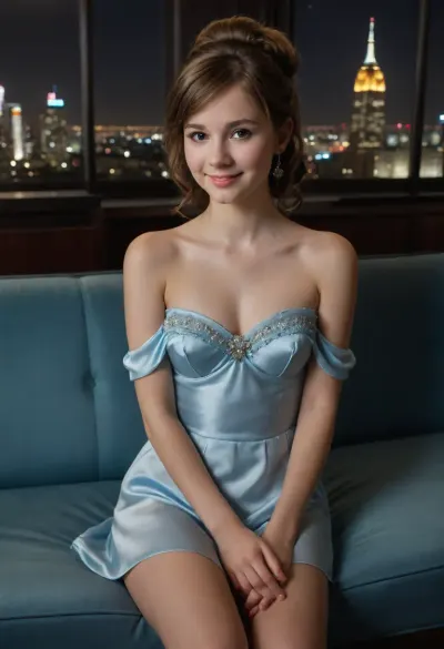 Midnight bliss : 고해상도 포토리얼리스트에서 캡처 한 순간 - extravagant penthouse story