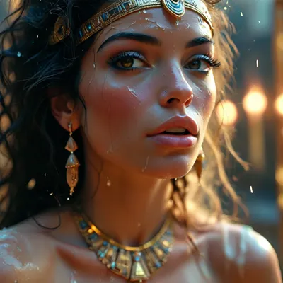 Close up of a 30 year old egyptian queen with cum all over her face. Lots of cum. Orgasm face, excited, Elegant eqyptian, woman, cum, on, face, <lora:BUT_SDXL_SHS:1.8>, <lora:MJ52:1.2>, <lora:Vivid Midjourney mimic - XL SDXL v2.0:1.2>, <lora:JustCum:2>