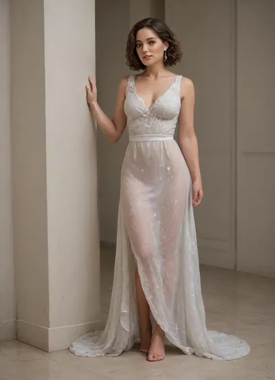(Réalisme), femme de 25 ans, full body view