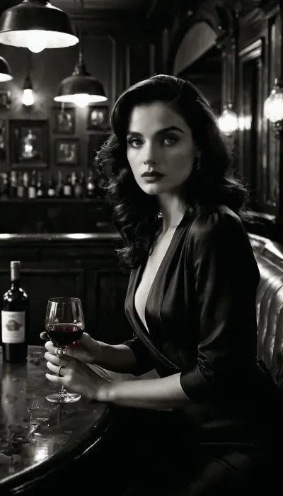 Ein hollywood noir Geheimnis: das Mädchen mit der Porzellanhaut