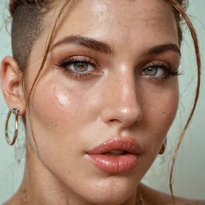 an extreme close up image of an ultra realistic and high detailed vagina with a landing strip of blond pubic hair, high skin details, imperfections, pimples, no head visible, beautiful pussy lips, focus on pretty pussy, tight beautiful vagina, pubic stubble, due for a shave, short pubic hair, view from the front, <lora:sdxl_photorealistic_slider_v1-0:1>, <lora:EnvyZoomSliderXL01:1.3>