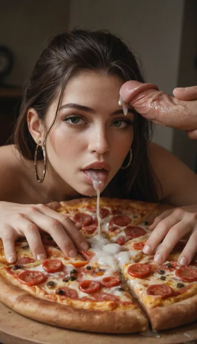 Pizza full of cum: a tale of unconventional desire