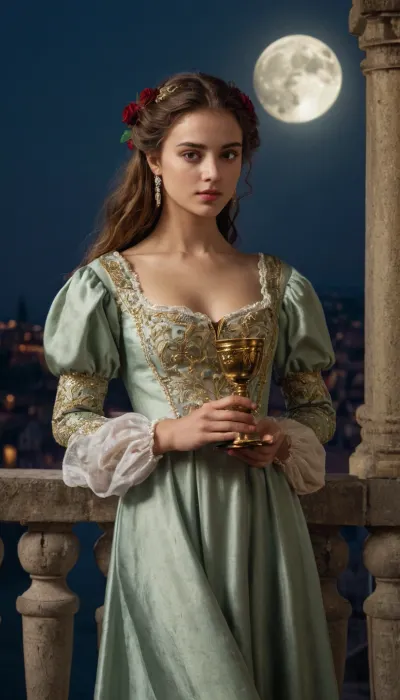 The midnight goblet of venice