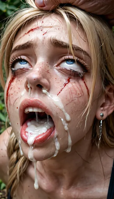 Tear-stained terror: a bloody testimony of fear