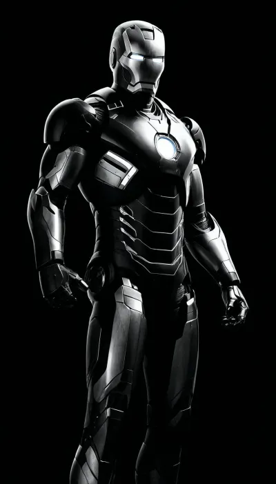 (((black and white drawing))), (no colors), ironman from the MARVEL universe, black background, (((full body view))), PEHighContrast, Simple, Background, high, Contrast, <lora:PE_HighContrastStyleV1:2>, <lora:dark:.8>
