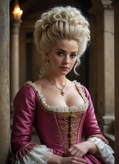 Marie Antoinette, Queen of France, imprisoned in the Temple prison