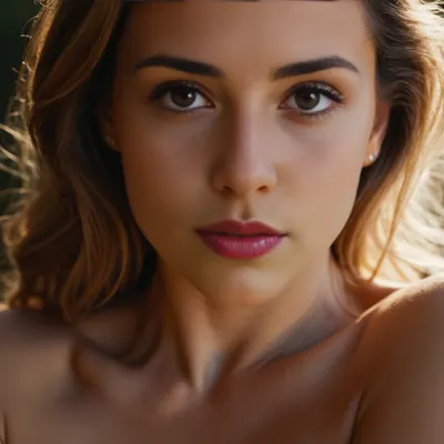 (((professional photoshoot))), nude, close up, facing camera, <lora:AzaleaXL2:.8>