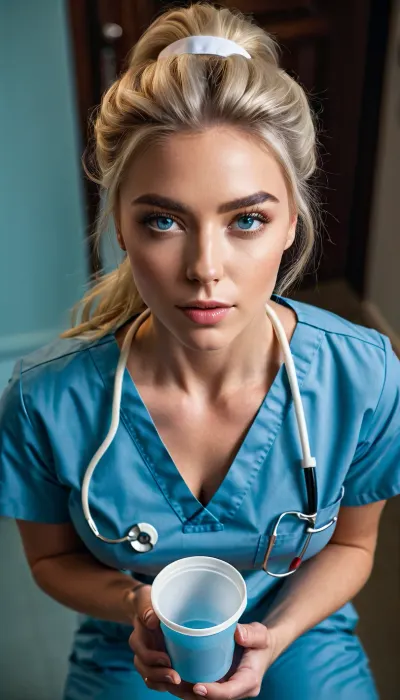 The woman's eyes were mesmerizing, with a perfect skin texture and high quality eyes. Her ultra-detailed hair was perfectly round, with evenly spaced roots. The highly detailed eyes were perfectly symmetrical, with matching irises and pupils,