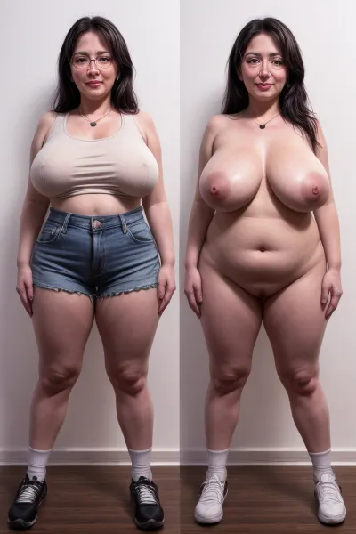 65 세 여성이 책상에 앉아서 종이 작품의 바다에 둘러싸여 있습니다. 그녀는 몇 시간 동안 일했지만 무언가가 누락 된 느낌을 흔들 수 없었다. 갑자기, 그녀는 그녀의 문에 노크를 들었다. 그것은이었다
