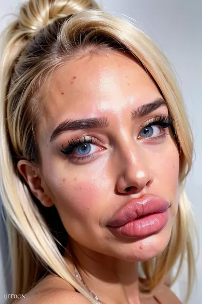 The host of the party was a highly skilled makeup artist who had worked with some of the biggest names in the industry. She was known for her ultra-realistic and flawless skin, which she achieved through a combination of high-end cosmetics