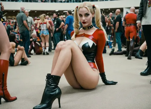 La redenzione di Harley Quinn: una convention comica che svela desideri nudi