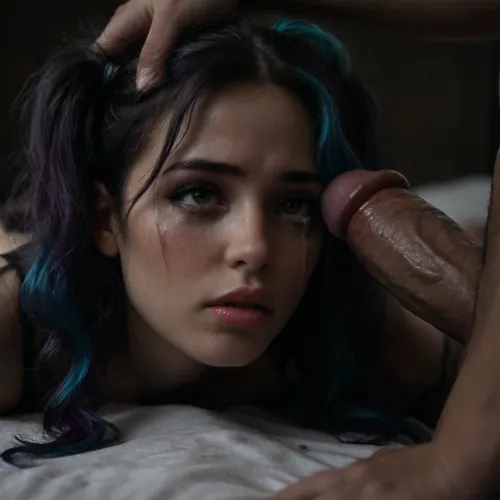 Scopata stupida: una notte di sesso ruvido in una camera gotica