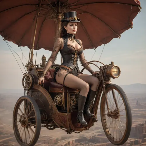 High class sexy woman wearing revealing clothing riding in a steampunk flying machine, steampunk, 1880_dr3ss, 1890_dr3ss, 1900_dr3ss, 1905_dr3ss, 1910_dr3ss, Fortuny, <lora:SteampunkXL_V1:.8>, <lora:Belle_Epoque_Dresses_1880-1914_XL:.8>, <lora:256210_training_data:.8>