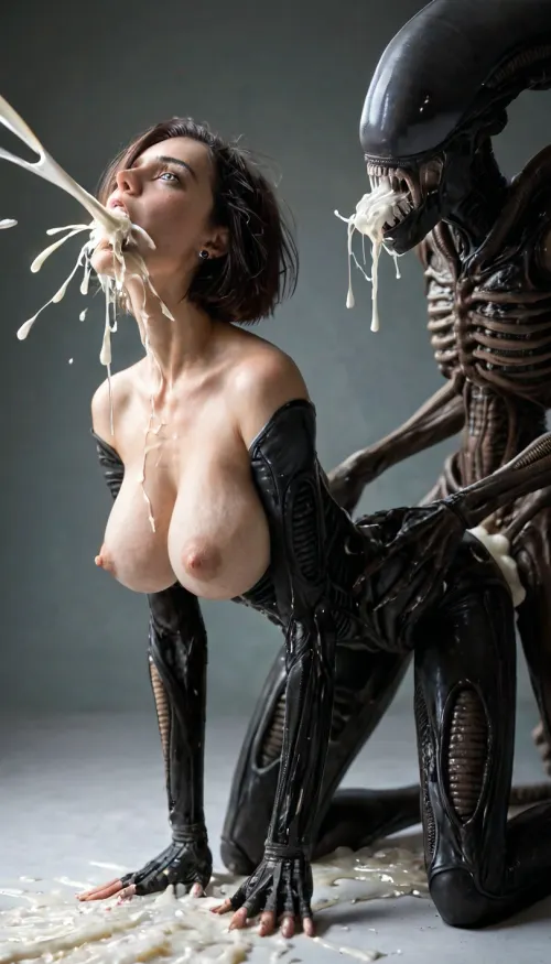Intrusion: ein Xenomorphs Blick auf eine unwahrscheinliche Leinwand