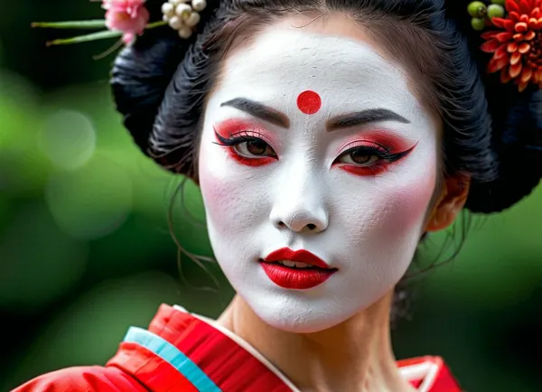 मैं सड़क पर चल रहा था जब मैंने पूरी तरह से मेक-अप दिखने के साथ एक सुंदर geisha देखी। उन्होंने मुझे अपने कान में घूंघट दिया, "मेरे कमरे में मेरे साथ आओ और चलो कुछ मज़ा है"।