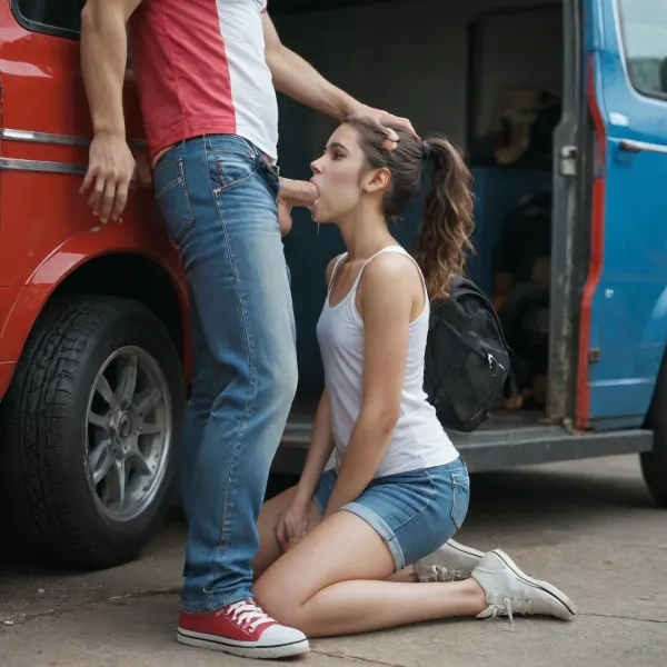 Torn emozioni: una storia d'amore adolescente svelata ad una fermata del camion - 4r14n44