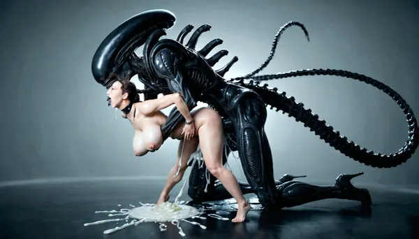 xenomorph male fucking human nude fat woman from alien, fat woman, xenomorph black male body, xenomorph mouth black tongue, excessive cum, big black alien penis, large size male black body xenomorph, alien romulus, excessive sperm, cum puddle, xenomorph long tail, human fuck by xenomorph, big chap alien xenomorph, xenomorph cum, xenomorph alien sperm, xenomorph alien penis, xenomorph long head, tall scary xenomorph male, monstrous cock, xenomorph male sharp nails, excessive creampie, large scary xenomorph, xenomorph from alien, xenomorph nest from aliens, Katara from Avatar, in high heels, sexy teacher, tall, athletic figure, long slender legs, bent forward, fright on her face, tight skirt, stockings and high heels, unbuttoned blouse and lace bra, she looks at the viewer, cum flows down her stockings, cum flows out of her pussy, side view, one breast exposed, torn clothes and stockings, head thrown back, big natural breasts, excess sperm, moonlight, torn clothes, nipples, whole body, full length, Giant long and thick cock in pussy, tearing her pussy, 1girl, katara, brown, hair, braid, blue, dress, eyes, dark, skin, choker, coat, fur, trim, fnkatara, long, topknot, armlet, bare, shoulders, red, crop, top, skirt, barefoot, pants, bracelet, xenoegg, Xenomorph, <lora:426321_training_data:.8>