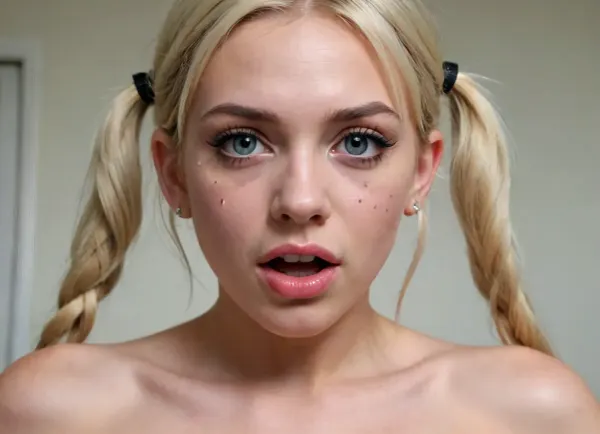 #photorealism, #anal, #doggy, petite trap, tranny, shemale, #smallbreasts, pigtails, blonde, tears, femboy, submissive, tinynipples, fack trany, orgazm, 1 man, 1 trap, r3tro_cumshotz, cum, on, face, facial, dripping, thick, white, retro, cumshots