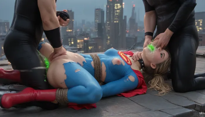 Urban supergirl mücadele ediyor