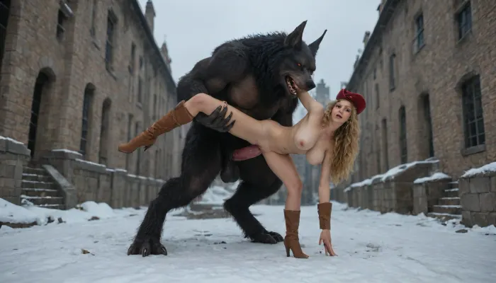 A musketeer's unusual liaison: a tale of snowy seduction and monstrous passion