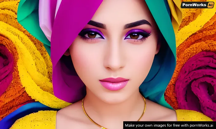 The woman sat in front of her computer, deep in thought. Suddenly, she heard a soft beeping noise coming from her computer. She turned around and saw that the AI assistant had generated a new picture for her to use as inspiration. The woman
