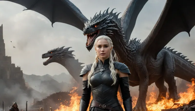 Beyond the ashes: daenerys targaryen and balerion the black terror