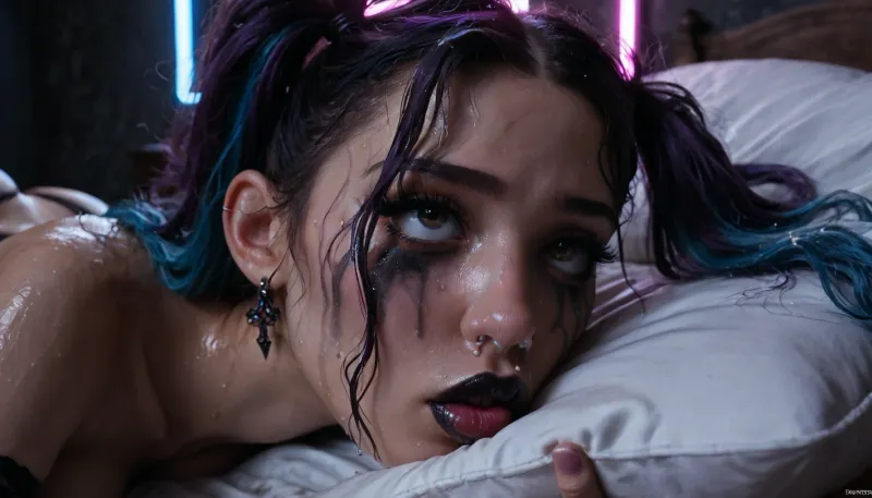 Fucked stupid: a submissive bimbo's elegant descent into debauchery