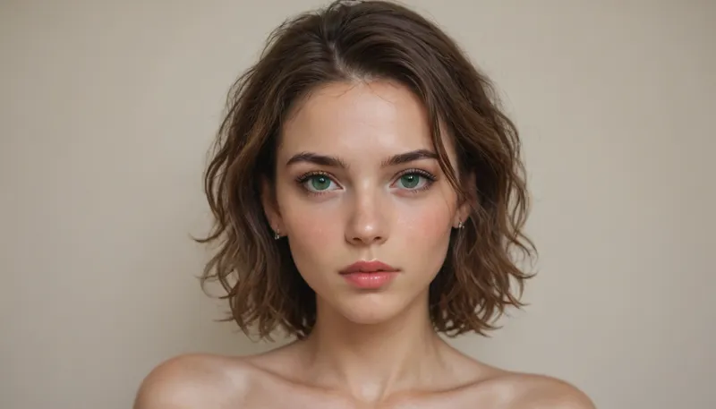 Beautiful girl, green eyes, AS-YoungV2