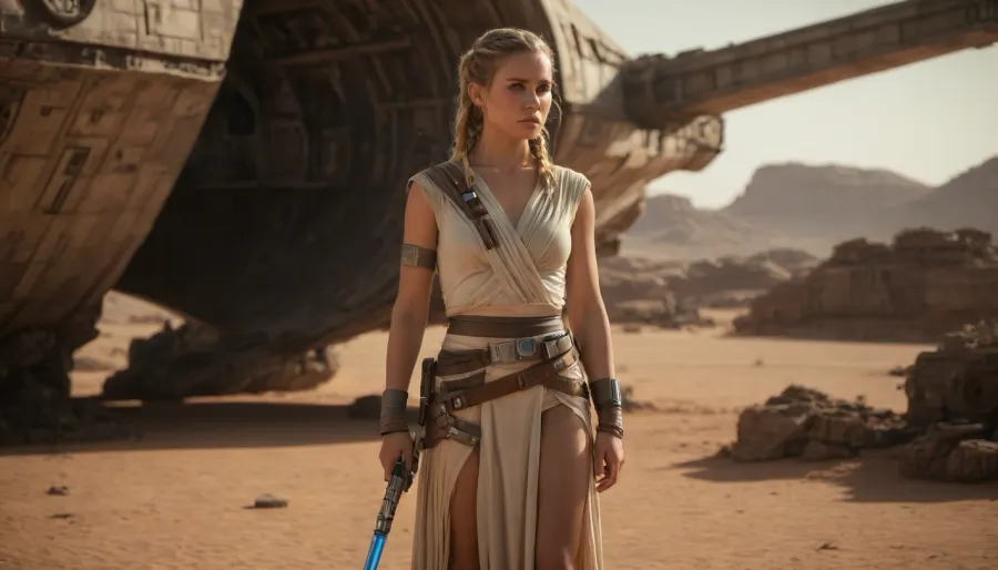 Solo sentinel: the lone jedi in the desert's edge - a star wars story