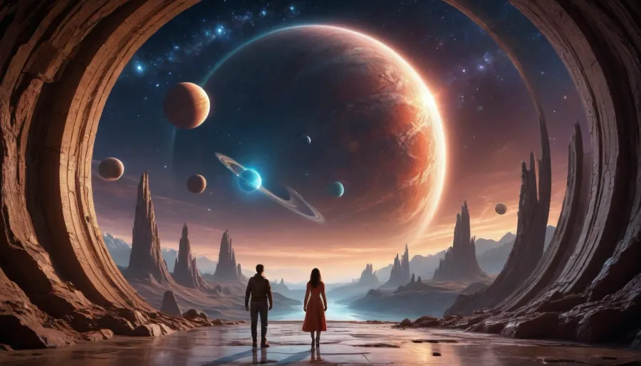 stars, planets, stargates